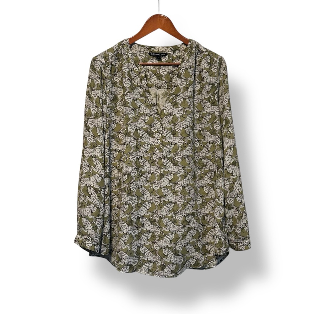 [Zac & Rachel] Zebra Print Blouse